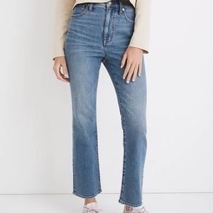 Madewell Petite Slim Demi-Boot Jeans in Enright Wash